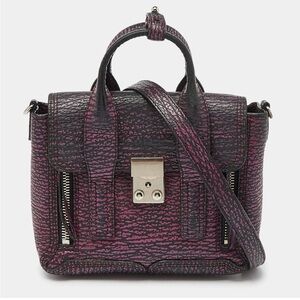 3.1 Philip Lim Purple leather Mini Pashli Satchel bag